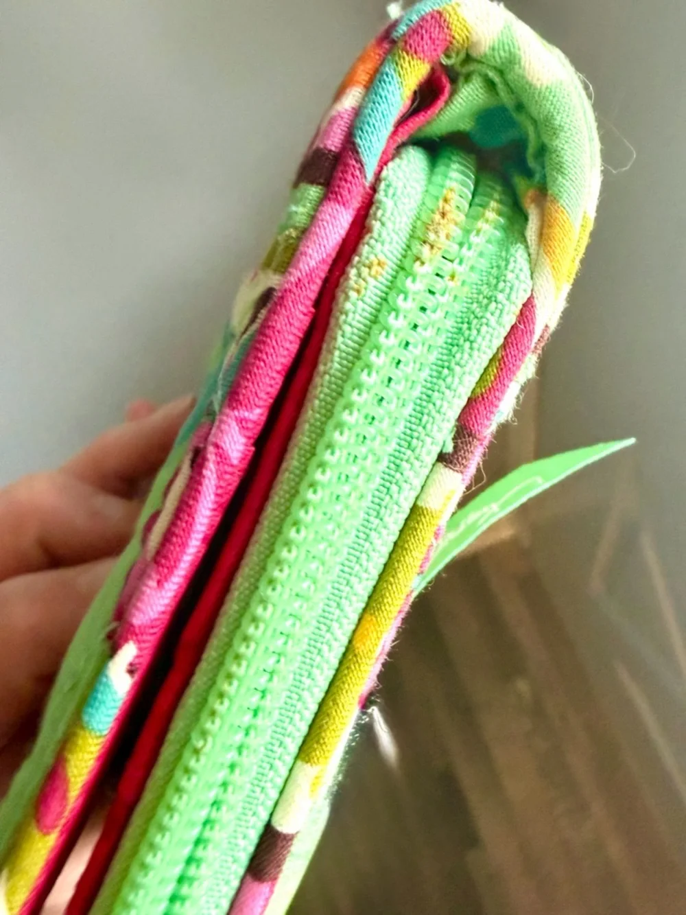 Vera Bradley Tutti Frutti Turnlock Wallet - Picture 7 of 8